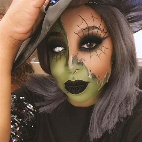 face makeup for halloween witch|best witch makeup halloween.